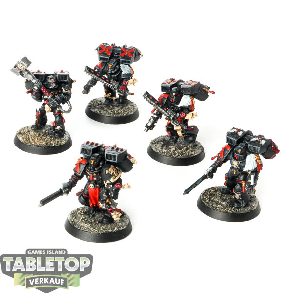 Blood Angels - 5 Death Company - bemalt