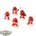 Blood Angels - 5 Death Company - teilweise bemalt