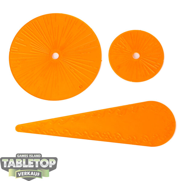Horus Heresy - 3 Weapon Templates - Sonstiges