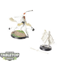 HdR Figuren - Gut - 2x Gandalf the White Foot and Mounted...