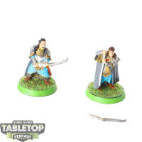 HdR Figuren - Gut - Elrond and Gil-galad klassisch - bemalt
