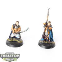 HdR Figuren - Gut - Elrond and Gil-galad klassisch - bemalt
