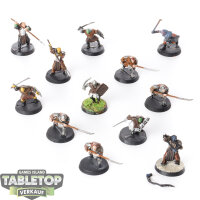 HdR Figuren - Böse - 12x Mordor Orcs - teilweise bemalt