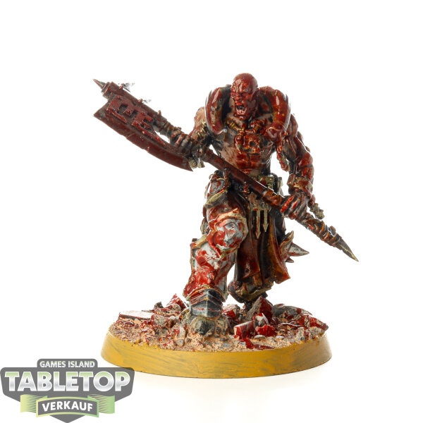 Blades of Khorne - Slaughterpriest - teilweise bemalt