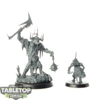 Orruk Warclans - Killaboss with Stab-grot - unbemalt