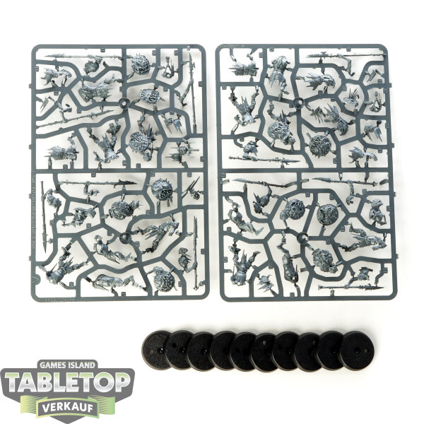 Orruk Warclans - 10x Gutrippaz - im Gussrahmen