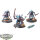 Tyraniden - 3 x Tyranid Warriors - teilweise bemalt
