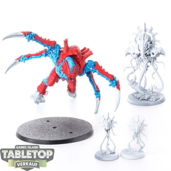 Tyraniden - Horrors of the Hive - teilweise bemalt