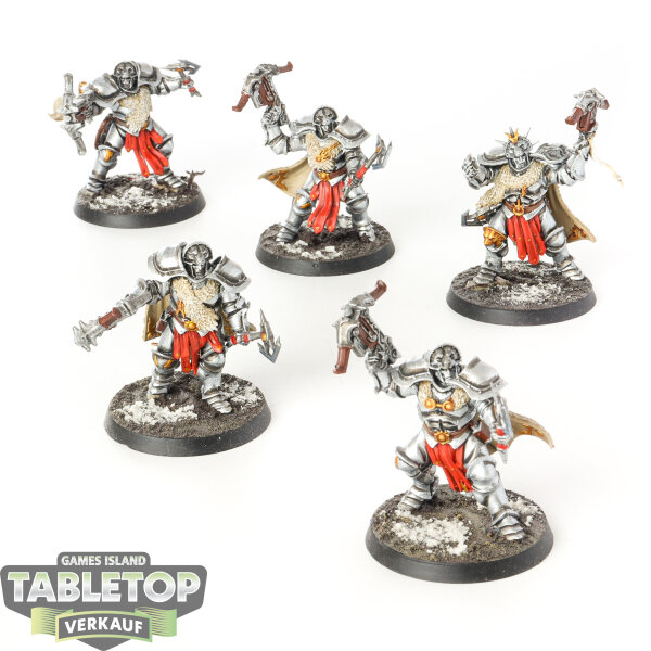Stormcast Eternals - 5 Vanguard-Hunters - bemalt