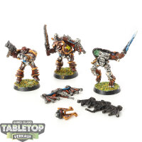 Chaos Space Marines - 3 Raptors klassisch - bemalt
