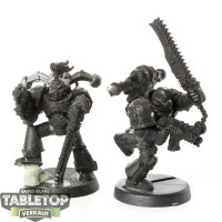 Chaos Space Marines - 2 Chaos Space Marines klassisch -...