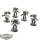Black Templars - 5 Assault Squad klassisch - teilweise bemalt