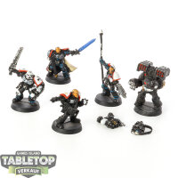 Black Templars - 5 Command Squad klassisch - bemalt