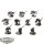 Tyraniden - 10 Termagants - bemalt
