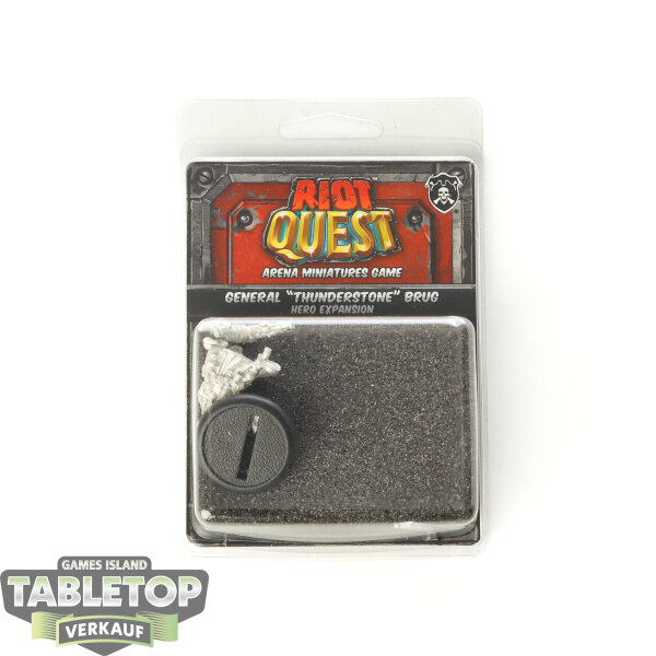 Warmachine - General “Thunderstone” Brug - im Gussrahmen