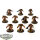 Horus Heresy - 10 Death Guard – Legion Cataphractii Terminator Squad - bemalt