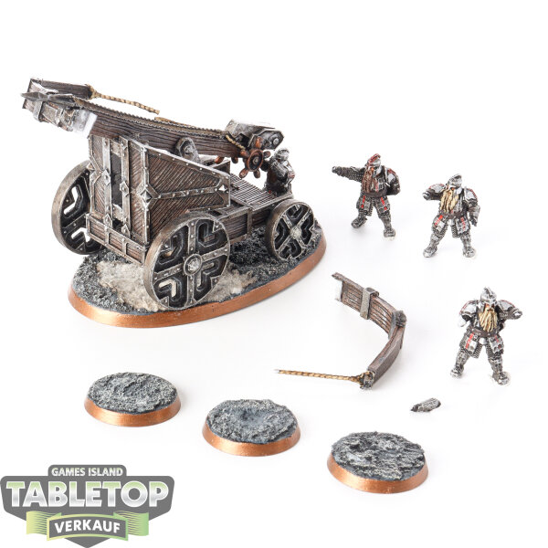 Der Hobbit Figuren - Gut - Iron Hills™ Dwarf Ballista - bemalt