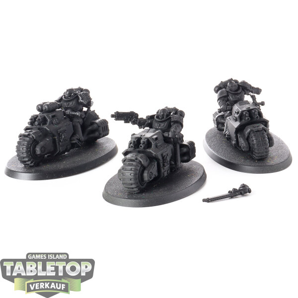 Deathwatch - 3 Outriders - grundiert