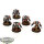 Black Templars - 5x Terminator Assault Squad - bemalt