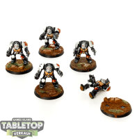 Black Templars - 5x Terminator Squad klassisch - bemalt