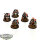 Black Templars - 5x Terminator Squad klassisch - bemalt