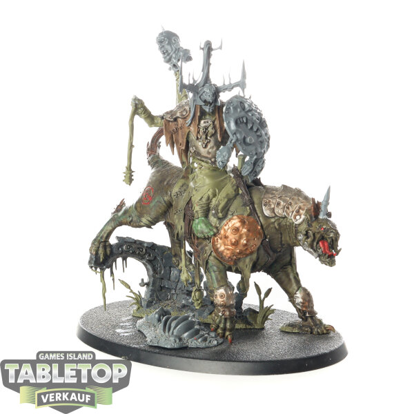 Orruk Warclans - Killaboss on Great Gnashtoof - teilweise bemalt
