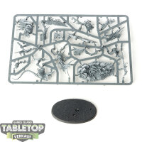 Skaven - Clawlord on Gnaw-beast - im Gussrahmen