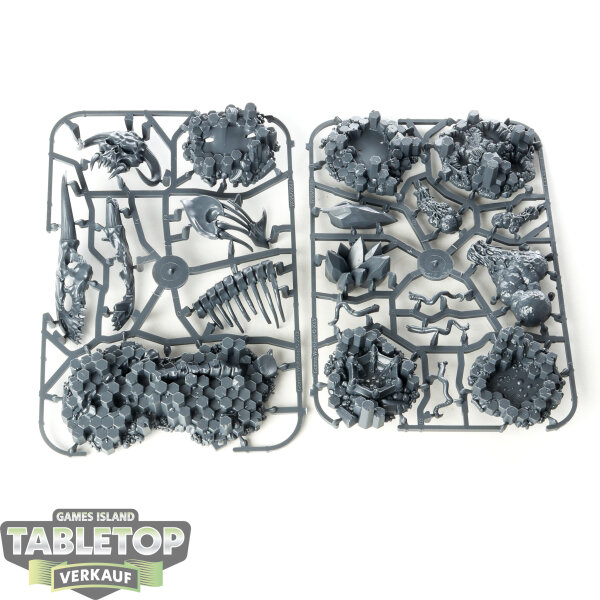 Warhammer Underworlds - Beastgrave Primal Lair - im Gussrahmen