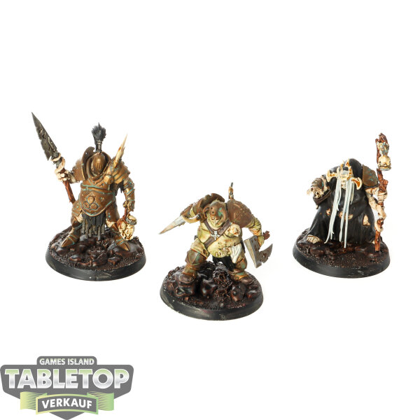Warhammer Underworlds - 3 The Wurmspat - bemalt