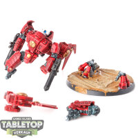 Tau Empire - Tau Empire Commander - bemalt