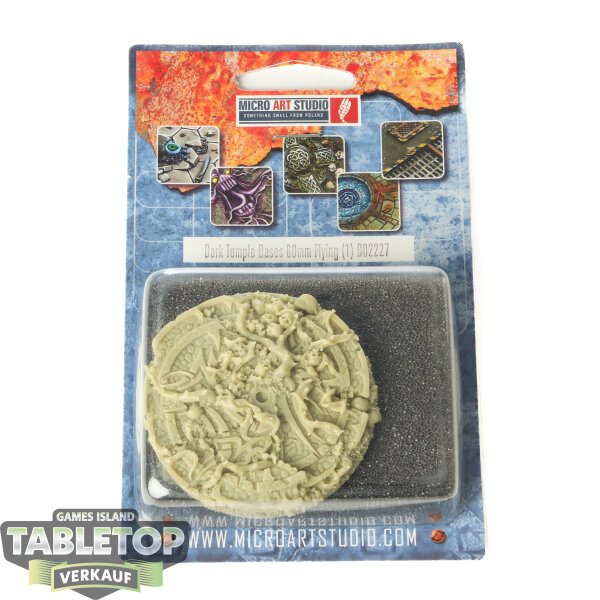 Bases - Dark Temple Bases, Round 60mm - Originalverpackt / Neu