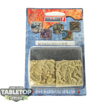 Bases - 2x Dark Temple Bases, 40x40mm - Originalverpackt...