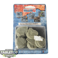 Bases - 5x Shale Bases WRound 30mm - Originalverpackt / Neu