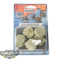 Bases - 5x Shale Bases WRound 30mm - Originalverpackt / Neu