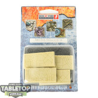 Bases - 4x Mosaic Bases 25x50mm - Originalverpackt / Neu