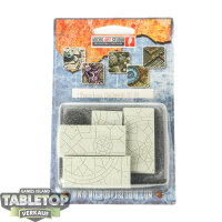 Bases - 4x Mosaic Bases 25x50mm - Originalverpackt / Neu