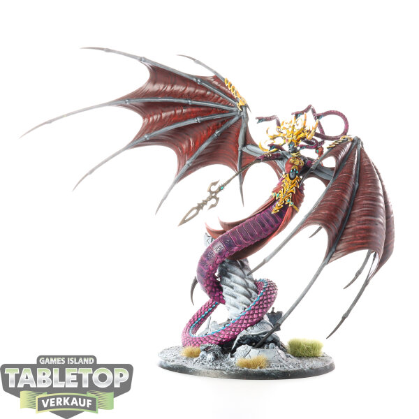 Daughters of Khaine - Morathi-Khaine and The Shadow Queen - bemalt