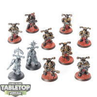 Chaos Space Marines - 10x Legionaries - teilweise bemalt