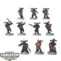 Chaos Space Marines - 10x Legionaries - teilweise bemalt