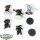 Chaos Space Marines - 5x Legionaries - teilweise bemalt