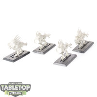 Blades of Khorne - 4 Flesh Hounds klassisch Bitz - Bitz