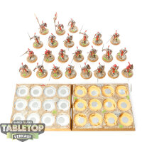 Lannister - 24x Lannister Guardsmen - bemalt