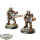 Astra Militarum - 2x Cadian with Assault Weapons - klassisch - bemalt