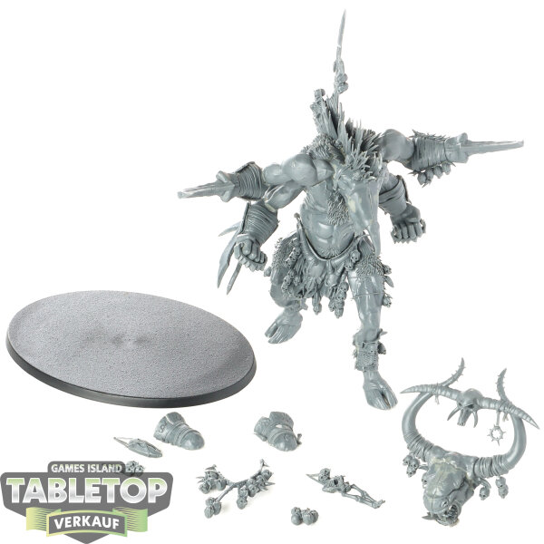 Beastmen Brayherds - Cygor/Ghorgon - teilweise gebaut