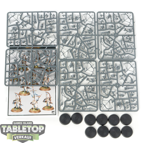 Lumineth Realm Lords - 10 Vanari Auralan Sentinels - im Gussrahmen