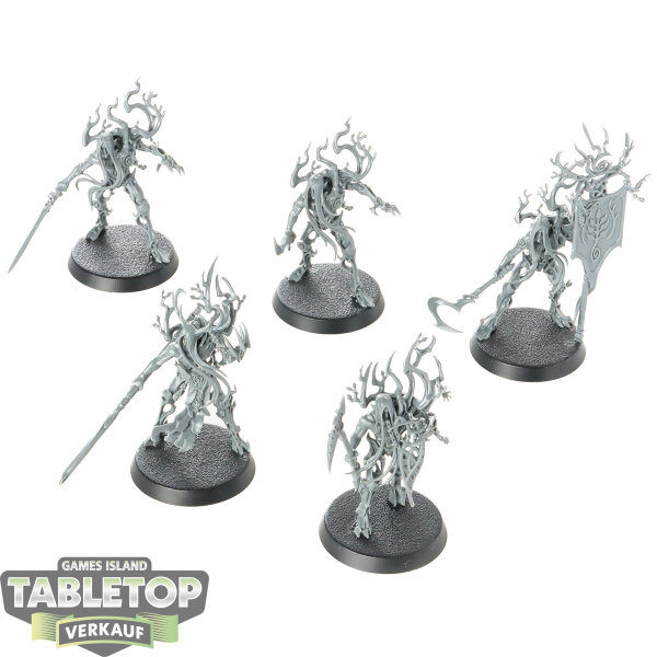 Sylvaneth - 5 Tree-Revenants - unbemalt