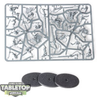 Skaven - 3x Warplock Jezzails - im Gussrahmen