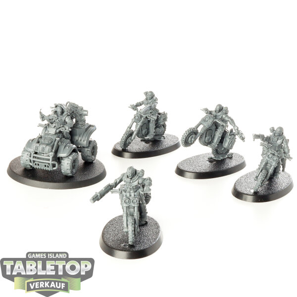 Genestealer Cults - 5x Atalan Jackals - unbemalt