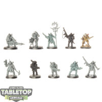Genestealer Cults - 10x Neophyte Hybrids - teilweise bemalt