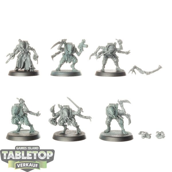 Genestealer Cults - 6x Acolyte Hybrids - unbemalt